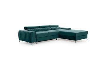 Seksjonssofa Eltap Grayson 278x205x92 cm - Monolith 76, Blå, Høyre - Møbler - Sofaer - Sovesofaer - Sovesofa divan