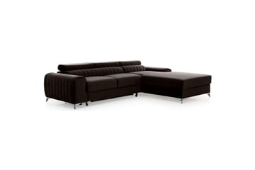 Seksjonssofa Eltap Grayson 278x205x92 cm - Nube 22, Brun, Høyre - Møbler - Sofaer - Sovesofaer - Sovesofa divan