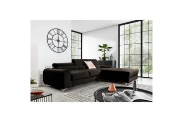 Seksjonssofa Eltap Grayson 278x205x92 cm - Nube 22, Brun, Høyre - Møbler - Sofaer - Sovesofaer - Sovesofa divan