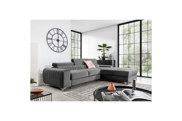 Seksjonssofa Eltap Grayson 278x205x92 cm - Nube 3, Lys Grå, Høyre - Møbler - Sofaer - Sovesofaer - Sovesofa divan