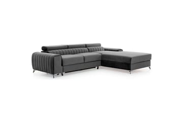 Seksjonssofa Eltap Grayson 278x205x92 cm - Nube 4, Lys Grå, Høyre - Møbler - Sofaer - Sovesofaer - Sovesofa divan