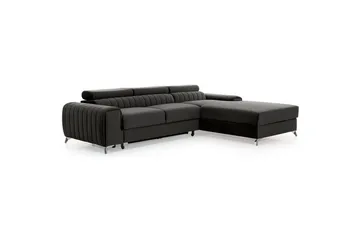 Seksjonssofa Eltap Grayson 278x205x92 cm - Nube 5, Grå, Høyre - Møbler - Sofaer - Sovesofaer - Sovesofa divan