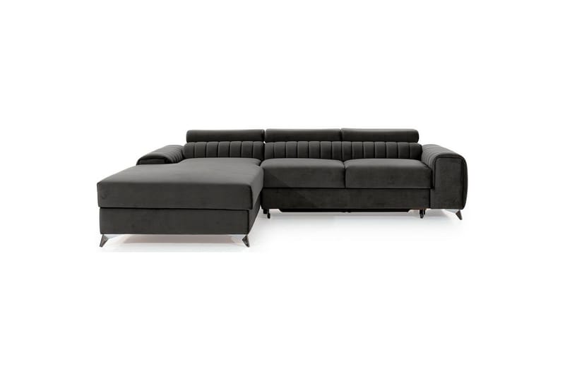 Seksjonssofa Eltap Grayson 278x205x92 cm - Nube 5, Grå, Venstre - Møbler - Sofaer - Sovesofaer - Sovesofa divan