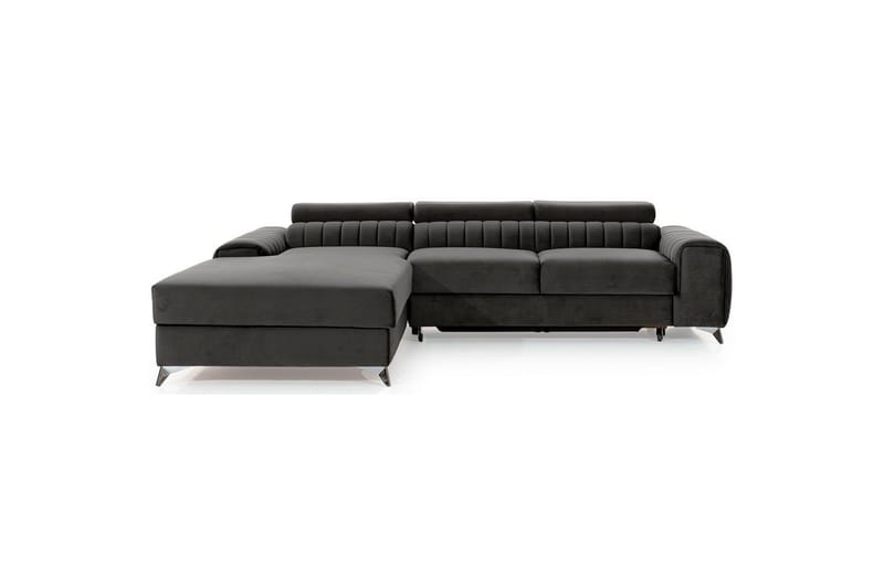 Seksjonssofa Eltap Grayson 278x205x92 cm - Nube 5, Grå, Venstre - Møbler - Sofaer - Sovesofaer - Sovesofa divan