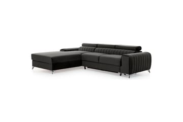 Seksjonssofa Eltap Grayson 278x205x92 cm - Nube 5, Grå, Venstre - Møbler - Sofaer - Sovesofaer - Sovesofa divan