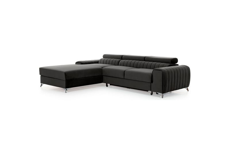 Seksjonssofa Eltap Grayson 278x205x92 cm - Nube 5, Grå, Venstre - Møbler - Sofaer - Sovesofaer - Sovesofa divan