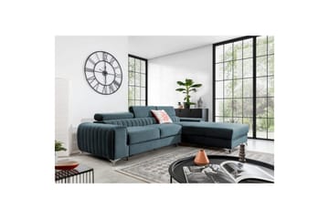 Seksjonssofa Eltap Grayson 278x205x92 cm - Velvetmat 100, Høyre - Møbler - Sofaer - Sovesofaer - Sovesofa divan