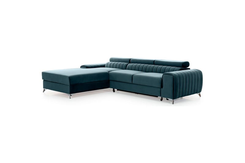 Seksjonssofa Eltap Grayson 278x205x92 cm - Velvetmat 100, Venstre - Møbler - Sofaer - Sovesofaer - Sovesofa divan