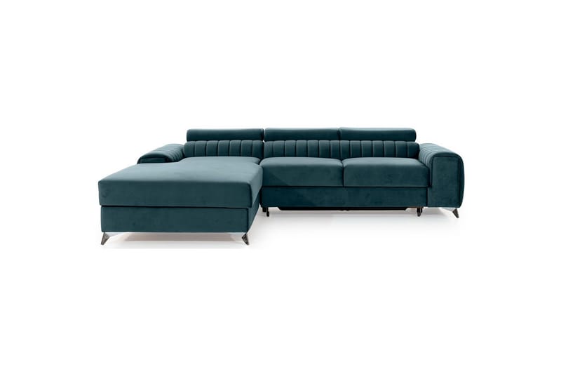 Seksjonssofa Eltap Grayson 278x205x92 cm - Velvetmat 100, Venstre - Møbler - Sofaer - Sovesofaer - Sovesofa divan