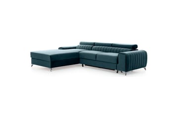 Seksjonssofa Eltap Grayson 278x205x92 cm - Velvetmat 100, Venstre - Møbler - Sofaer - Sovesofaer - Sovesofa divan