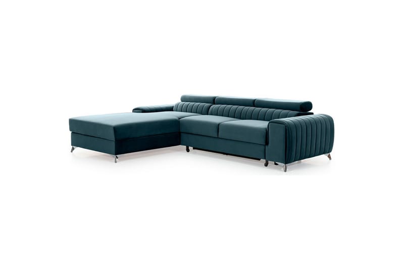 Seksjonssofa Eltap Grayson 278x205x92 cm - Velvetmat 100, Venstre - Møbler - Sofaer - Sovesofaer - Sovesofa divan
