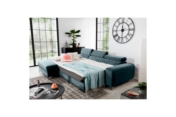 Seksjonssofa Eltap Grayson 278x205x92 cm - Velvetmat 100, Venstre - Møbler - Sofaer - Sovesofaer - Sovesofa divan