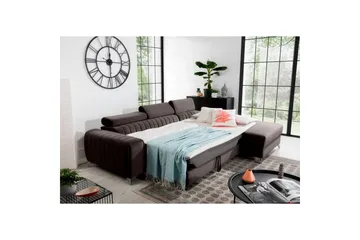 Seksjonssofa Eltap Grayson 278x205x92 cm - Velvetmat 22, Høyre - Møbler - Sofaer - Sovesofaer - Sovesofa divan