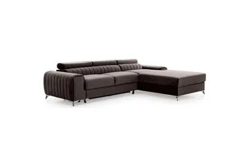 Seksjonssofa Eltap Grayson 278x205x92 cm - Velvetmat 22, Høyre - Møbler - Sofaer - Sovesofaer - Sovesofa divan