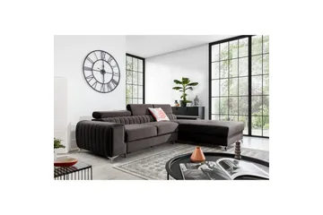 Seksjonssofa Eltap Grayson 278x205x92 cm - Velvetmat 22, Høyre - Møbler - Sofaer - Sovesofaer - Sovesofa divan