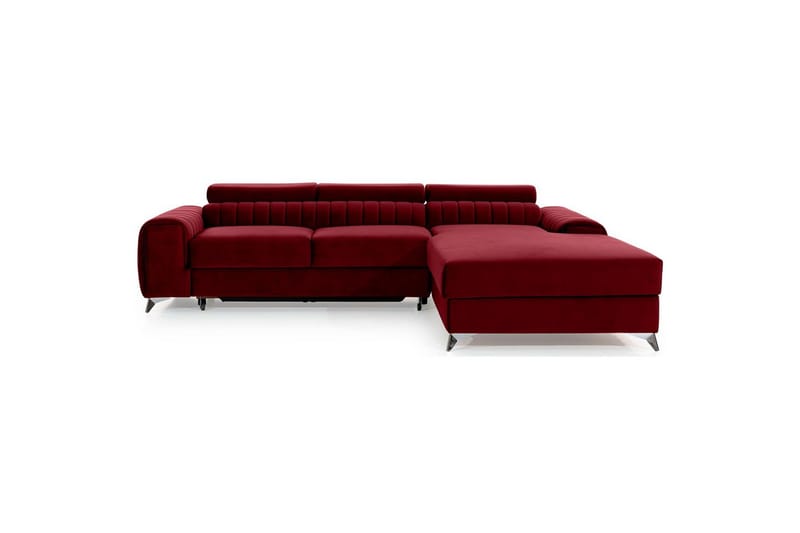 Seksjonssofa Eltap Grayson 278x205x92 cm - Velvetmat 25, Høyre - Møbler - Sofaer - Sovesofaer - Sovesofa divan