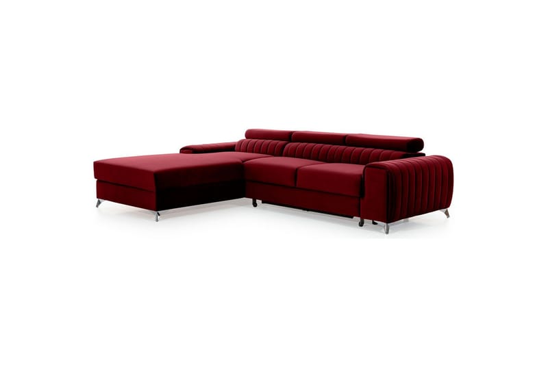Seksjonssofa Eltap Grayson 278x205x92 cm - Velvetmat 25, Venstre - Møbler - Sofaer - Sovesofaer - Sovesofa divan