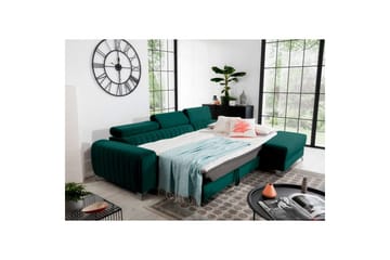 Seksjonssofa Eltap Grayson 278x205x92 cm - Velvetmat 38, Høyre - Møbler - Sofaer - Sovesofaer - Sovesofa divan