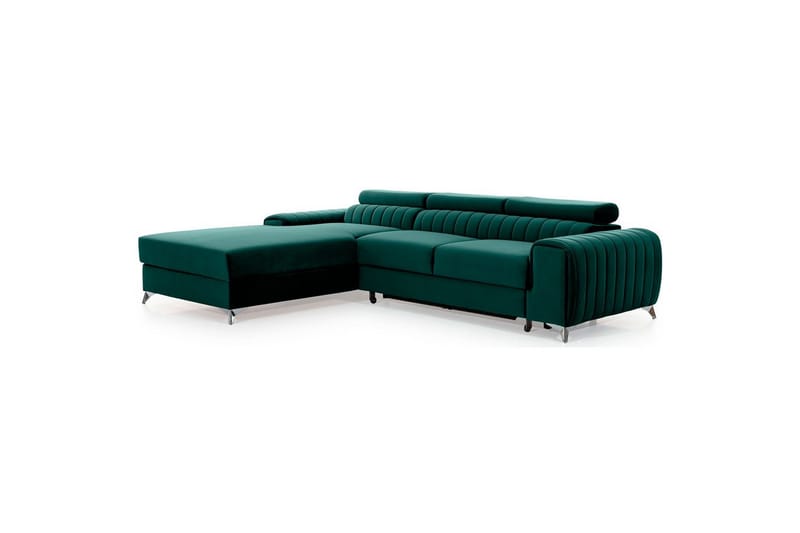 Seksjonssofa Eltap Grayson 278x205x92 cm - Velvetmat 38, Venstre - Møbler - Sofaer - Sovesofaer - Sovesofa divan