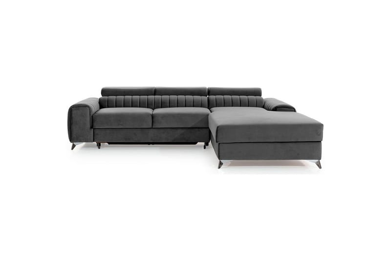 Seksjonssofa Eltap Grayson 278x205x92 cm - Velvetmat 4, Høyre - Møbler - Sofaer - Sovesofaer - Sovesofa divan