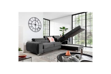 Seksjonssofa Eltap Grayson 278x205x92 cm - Velvetmat 4, Høyre - Møbler - Sofaer - Sovesofaer - Sovesofa divan