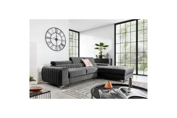 Seksjonssofa Eltap Grayson 278x205x92 cm - Velvetmat 4, Høyre - Møbler - Sofaer - Sovesofaer - Sovesofa divan