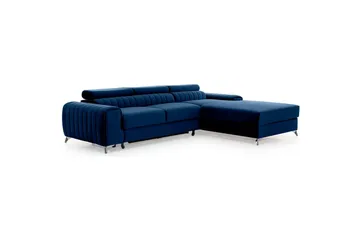 Seksjonssofa Eltap Grayson 278x205x92 cm - Velvetmat 40, Høyre - Møbler - Sofaer - Sovesofaer - Sovesofa divan