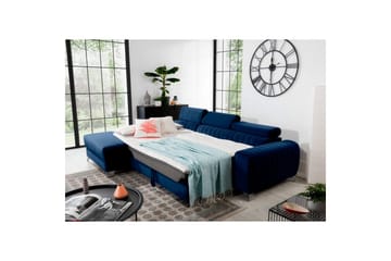 Seksjonssofa Eltap Grayson 278x205x92 cm - Velvetmat 40, Venstre - Møbler - Sofaer - Sovesofaer - Sovesofa divan