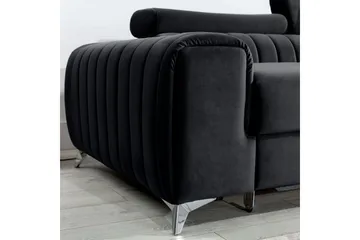 Seksjonssofa Eltap Grayson 278x205x92 cm - Velvetmat 6, Høyre - Møbler - Sofaer - Sovesofaer - Sovesofa divan