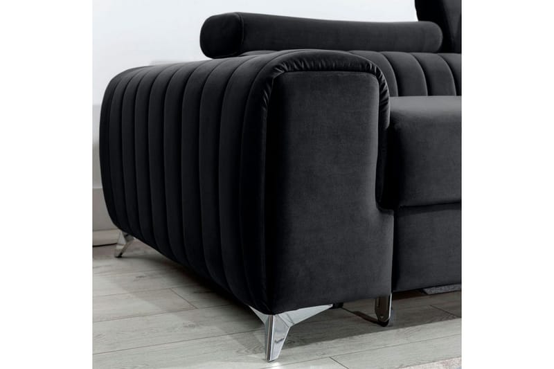 Seksjonssofa Eltap Grayson 278x205x92 cm - Velvetmat 6, Høyre - Møbler - Sofaer - Sovesofaer - Sovesofa divan