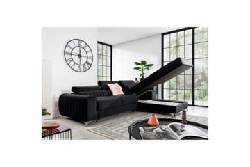 Seksjonssofa Eltap Grayson 278x205x92 cm - Velvetmat 6, Høyre - Møbler - Sofaer - Sovesofaer - Sovesofa divan