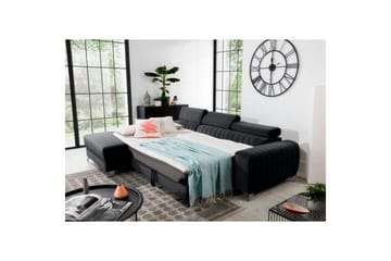 Seksjonssofa Eltap Grayson 278x205x92 cm - Velvetmat 6, Venstre - Møbler - Sofaer - Sovesofaer - Sovesofa divan