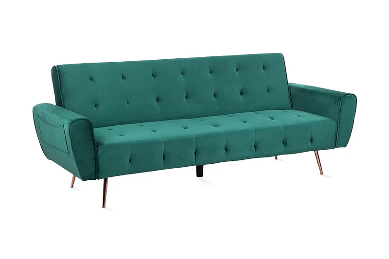 Selnes Sovesofa 212 cm, Grønn