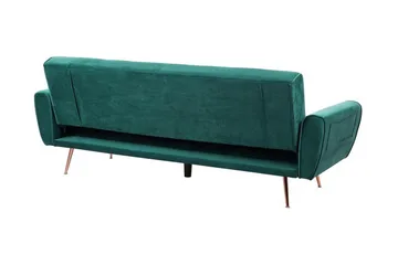 Selnes Sovesofa 212 cm - Grønn - Møbler - Sofaer - Sovesofaer - Langsgående sovesofa