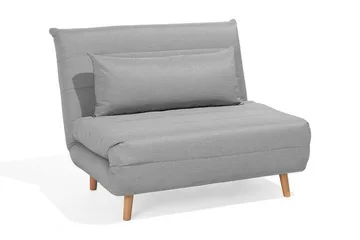 Setten 1-seter Rektangulær Sovesofa 104x172 cm i Stoff - Grå - Møbler - Sofaer - Sovesofaer - Langsgående sovesofa