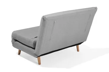 Setten 1-seter Rektangulær Sovesofa 104x172 cm i Stoff - Grå - Møbler - Sofaer - Sovesofaer - Langsgående sovesofa