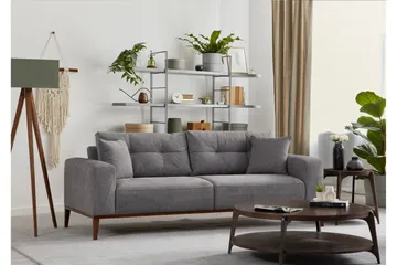 Sinor 4-seters Sovesofa - Lysegrå - Møbler - Sofaer - Sovesofaer - 4 seters sovesofa