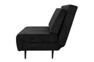Sjeselong Mallory Antrasitt, Cordfløyel/Metall/Tre - Antrasitt, Cordfløyel/Metall/Tre - Møbler - Sofaer - Sovesofaer - 2 seters sovesofa