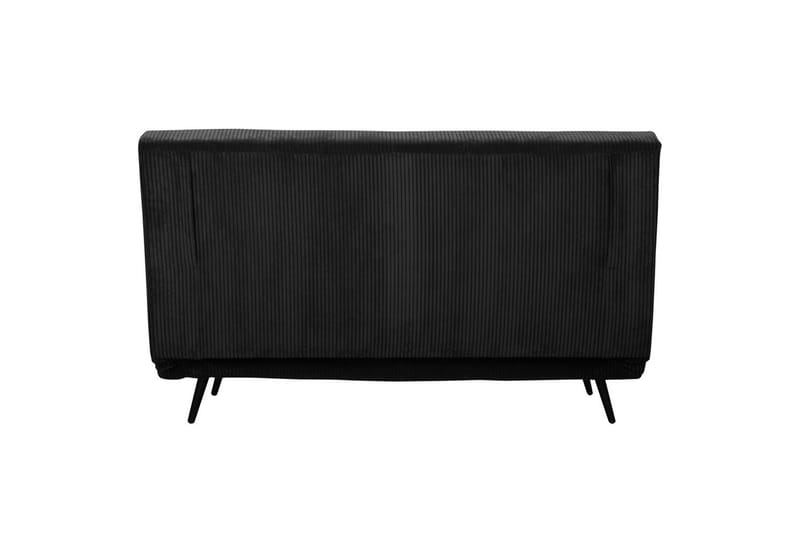 Sjeselong Mallory Antrasitt, Cordfløyel/Metall/Tre - Antrasitt, Cordfløyel/Metall/Tre - Møbler - Sofaer - Sovesofaer - 2 seters sovesofa