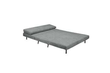 Sjeselong Mallory Antrasitt, Lin stoff/metall/tre - Antrasitt, Lin stoff/metall/tre - Møbler - Sofaer - Sovesofaer - 2 seters sovesofa