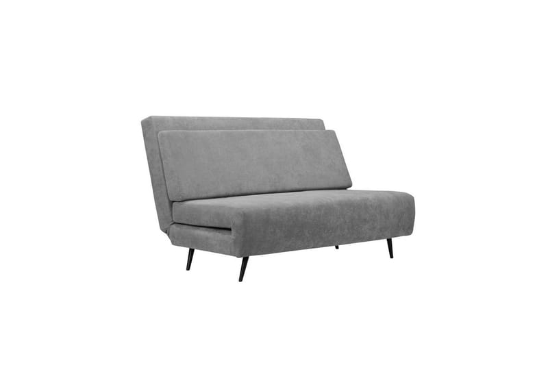 Sjeselong Mallory Antrasitt, Lin stoff/metall/tre - Antrasitt, Lin stoff/metall/tre - Møbler - Sofaer - Sovesofaer - 2 seters sovesofa