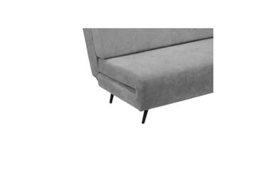 Sjeselong Mallory Antrasitt, Lin stoff/metall/tre - Antrasitt, Lin stoff/metall/tre - Møbler - Sofaer - Sovesofaer - 2 seters sovesofa
