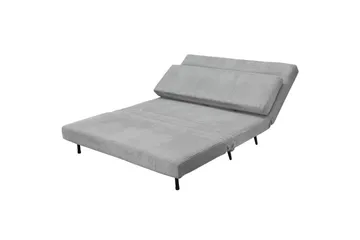 Sjeselong Mallory Grå, Cordfløyel/Metall/Tre - Grå, Cordfløyel/Metall/Tre - Møbler - Sofaer - Sovesofaer - 2 seters sovesofa
