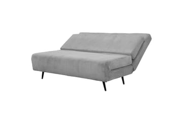 Sjeselong Mallory Grå, Cordfløyel/Metall/Tre - Grå, Cordfløyel/Metall/Tre - Møbler - Sofaer - Sovesofaer - 2 seters sovesofa