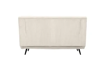 Sjeselong Mallory Krem, Cordfløyel/Metall/Tre - Krem, Cordfløyel/Metall/Tre - Møbler - Sofaer - Sovesofaer - 2 seters sovesofa