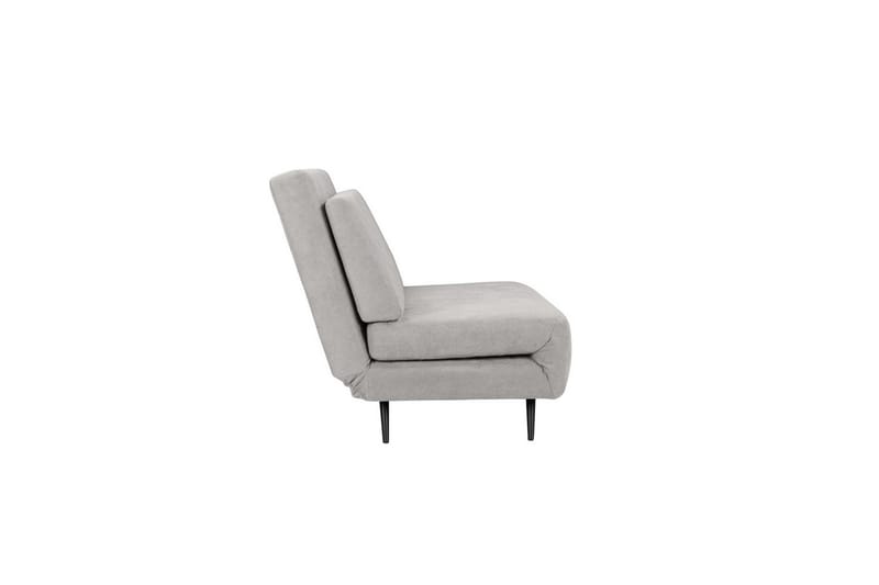 Sjeselong Mallory Lys grå, Lin stoff/metall/tre - Lys grå, Lin stoff/metall/tre - Møbler - Sofaer - Sovesofaer - 2 seters sovesofa