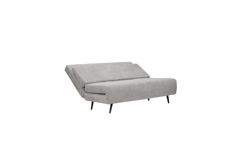 Sjeselong Mallory Lys grå, Lin stoff/metall/tre - Lys grå, Lin stoff/metall/tre - Møbler - Sofaer - Sovesofaer - 2 seters sovesofa
