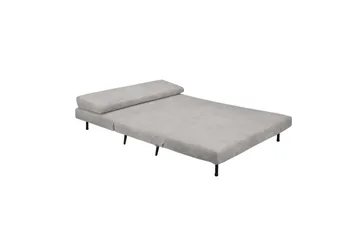 Sjeselong Mallory Lys grå, Lin stoff/metall/tre - Lys grå, Lin stoff/metall/tre - Møbler - Sofaer - Sovesofaer - 2 seters sovesofa