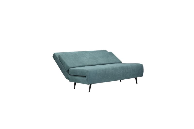 Sjeselong Mallory Lys petrol, Lin stoff/metall/tre - Lys petrol, Lin stoff/metall/tre - Møbler - Sofaer - Sovesofaer - 2 seters sovesofa