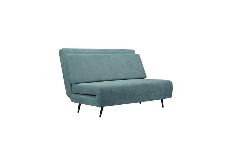 Sjeselong Mallory Lys petrol, Lin stoff/metall/tre - Lys petrol, Lin stoff/metall/tre - Møbler - Sofaer - Sovesofaer - 2 seters sovesofa